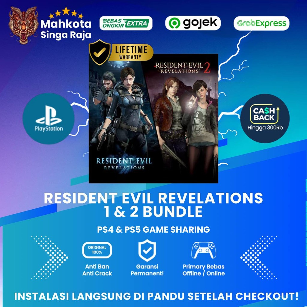 Resident Evil Revelations 1 & 2 Bundle, for PlayStation 4 & 5 Digital