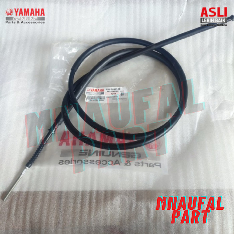 Kabel Tali Rem Belakang Nouvo Lele Asli Original Yamaha 5Lw-F6351-00