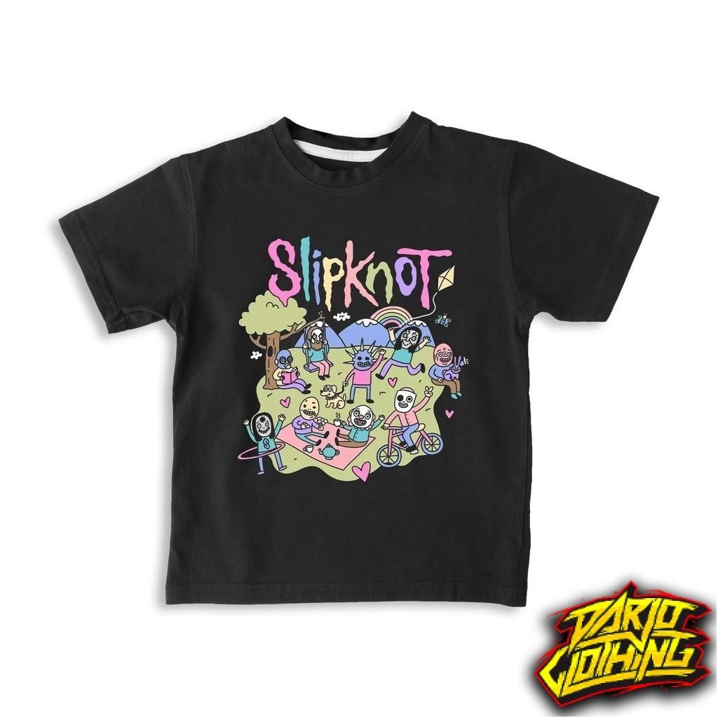 Toko Kaos Combed -  Baju Kaos Anak Band Slipknot Terbaru