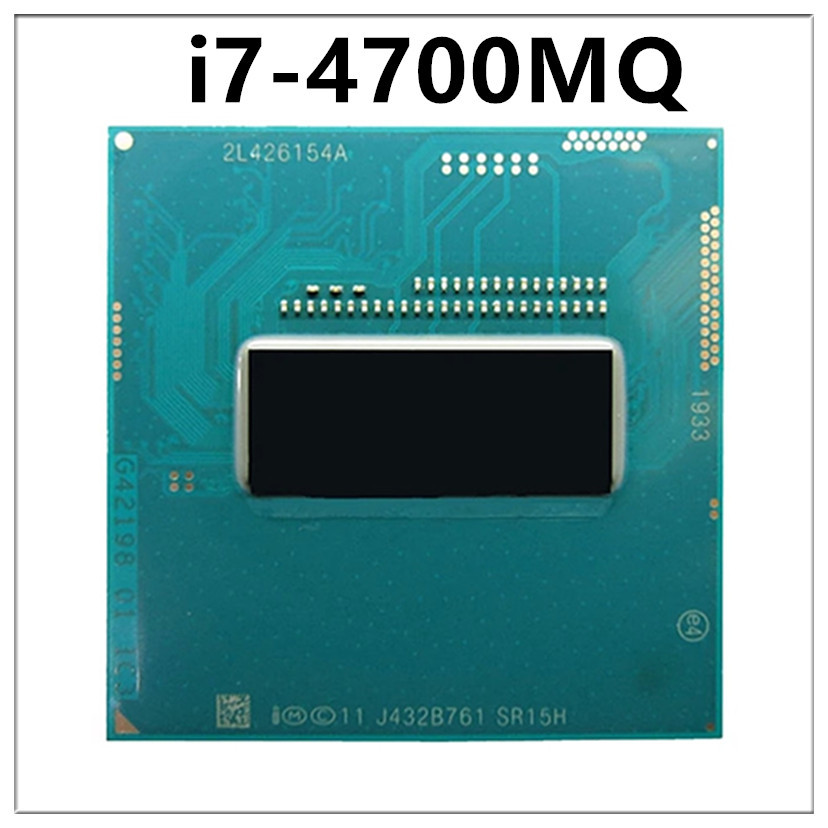 Core i7-4700MQ i7 4700MQ SR15H 2.4 GHz Used Quad-Core Eight-Thread CPU 6M 47W Socket G3 / rPGA946B