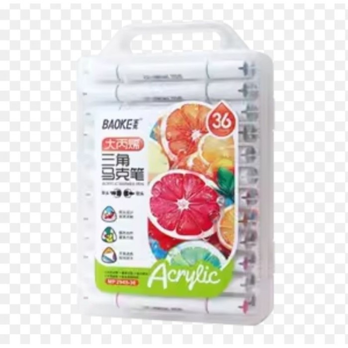

Baoke Spidol acrylic maker pen MP2949-12/24/46 - 12 color