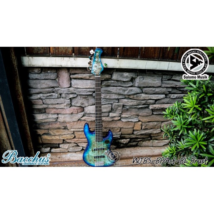 Bass Elektrik Electric Bacchus Universe WJB5BP ACT Varian Warna