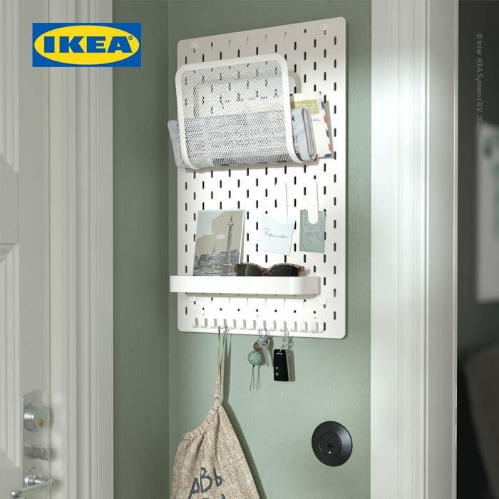 

IKEA SKÅDIS Papan Berlubang Pegboard 36x56 cm - Kayu