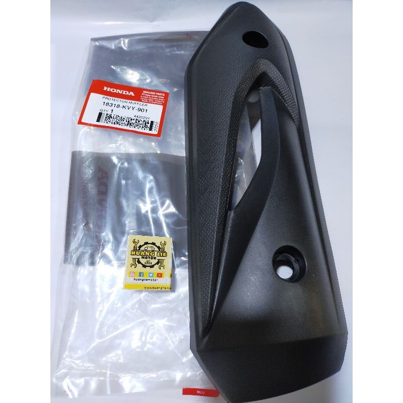 cover knalpot / tutup knalpot beat karbu ori 18318kvy901