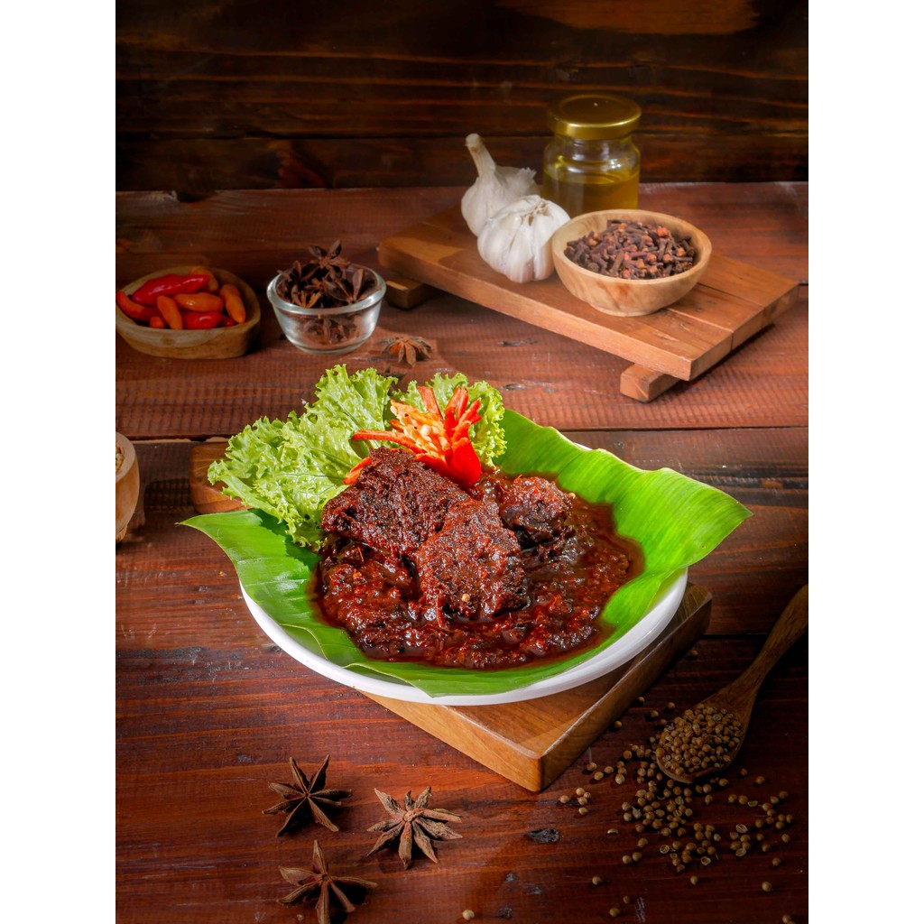 

[ LAUNCHING] Mamafuji - Rendang Daging Cubo-Cubo 80 Gram (Kemasan Cicip) Isi 1 Potong Daging