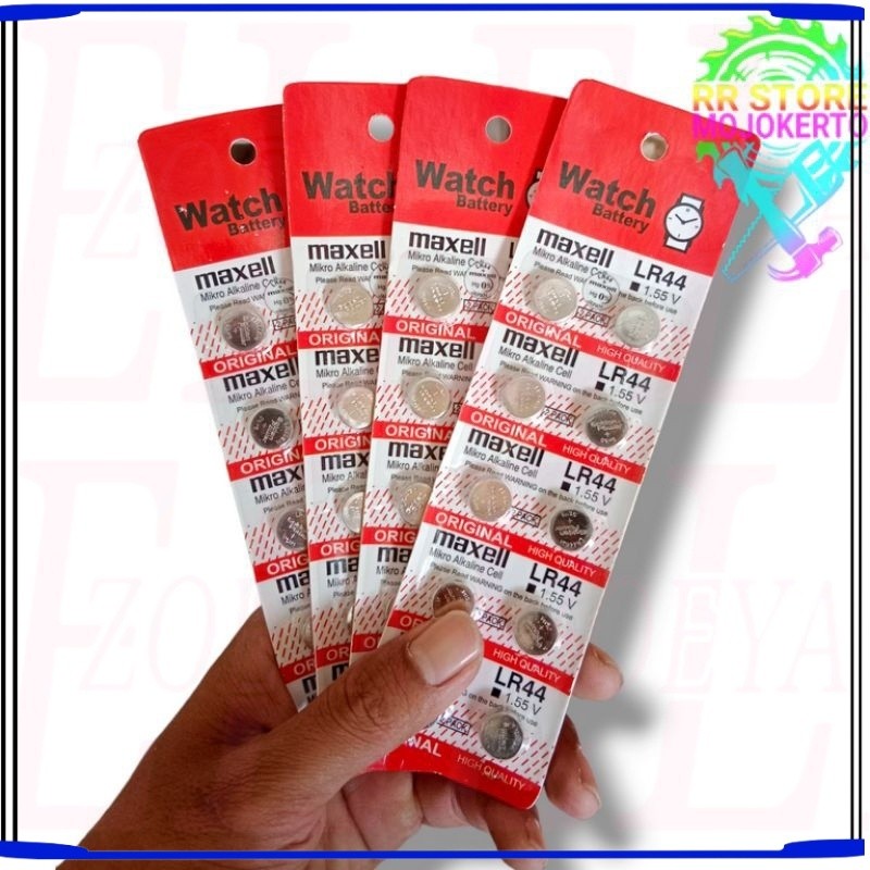 Batrei kancing LR44 / Battery AG13 / LR44 / AG 13 / LR 44 / TERMURAH