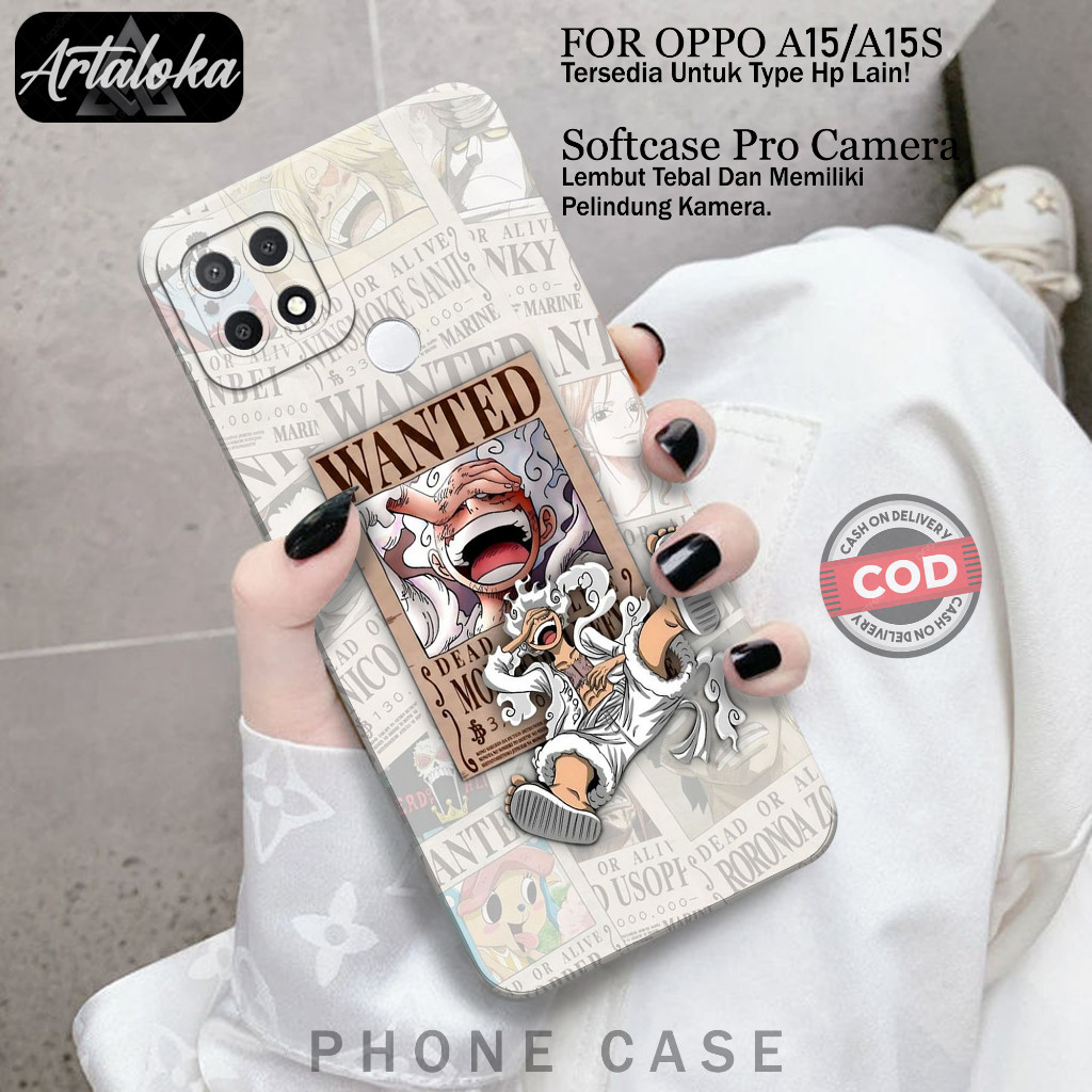 Case Hp Oppo A15/A15S Terbaru - Fashion Case Anime - Softcase Oppo A15/A15S - Casing Oppo A15/A15S -