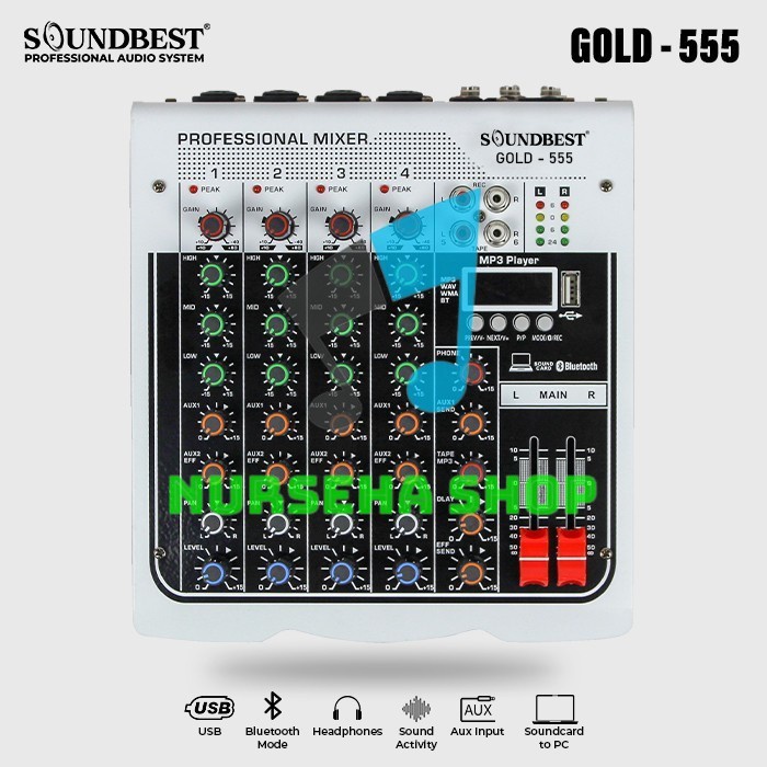 MIXER SOUNDBEST GOLD 555