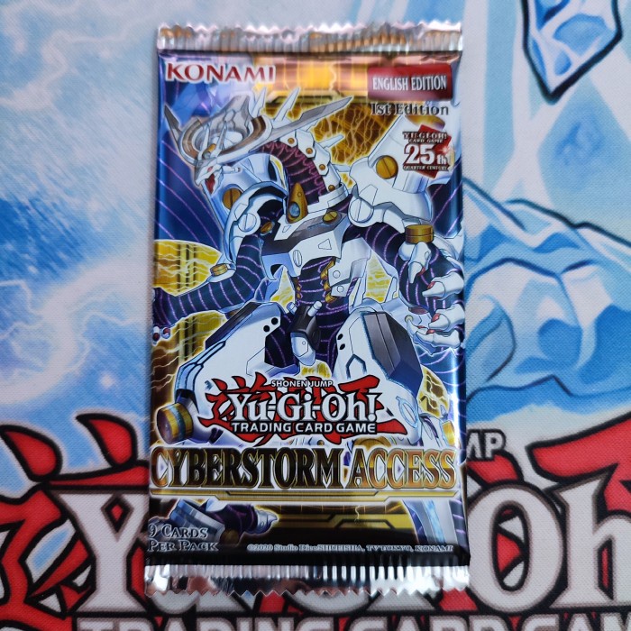 yugioh booster pack cyberstorm access