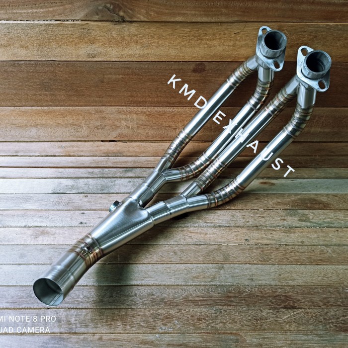 Header pipa leher manifold er6 er6n model 4 cilinder garansi pnp