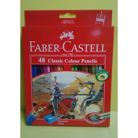 

[Best Seller] Pensil Warna Faber Castell 48 Warna Classic