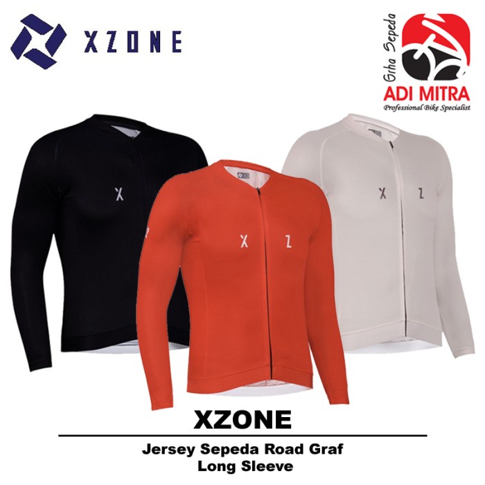 XZone Graf Long Sleeve Jersey Sepeda