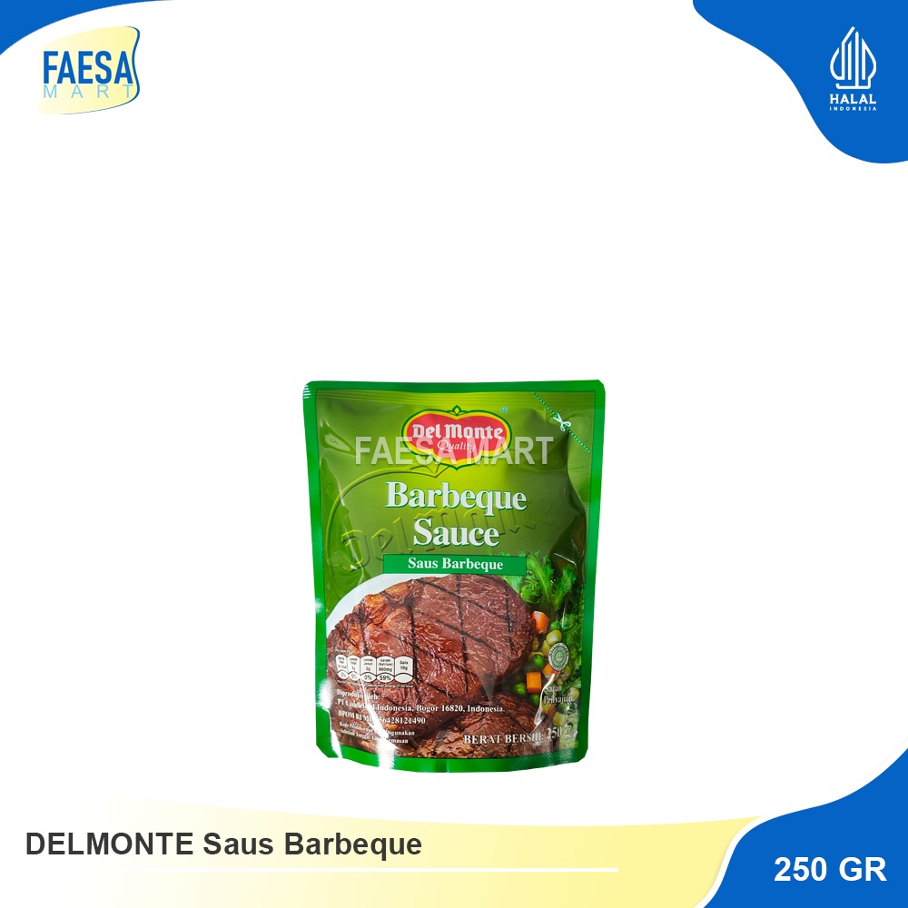 

DELMONTE Saus Barbeque 250gr