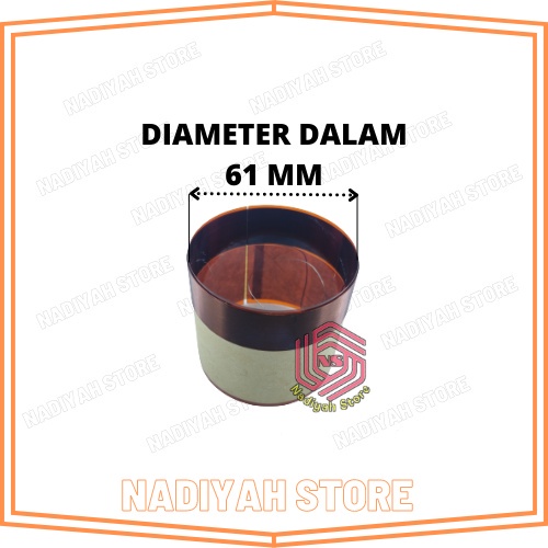 Spool Speaker Spul Spiker 15 Inch 61mm Voice Coil Speaker 15 Inchi