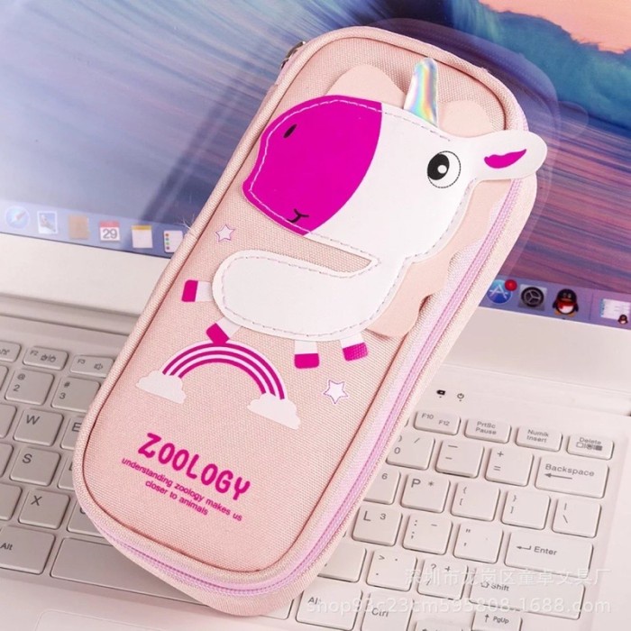 

[New] Kotak Pensil Anak Sekolah - Unicorn Pink