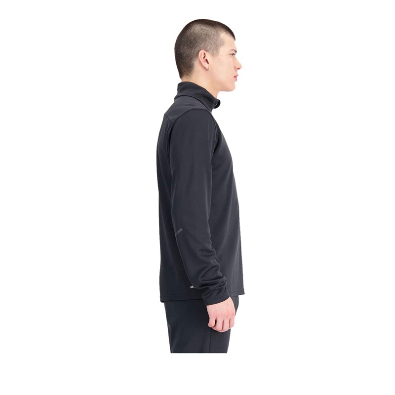 New Balance Tenacity Knit Training 1/4 Men's Zip - Black