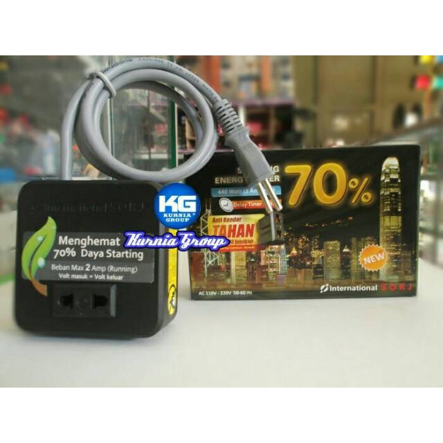Alat Penghemat Listrik Slow start Inverator 440w Anti jeglek Soft