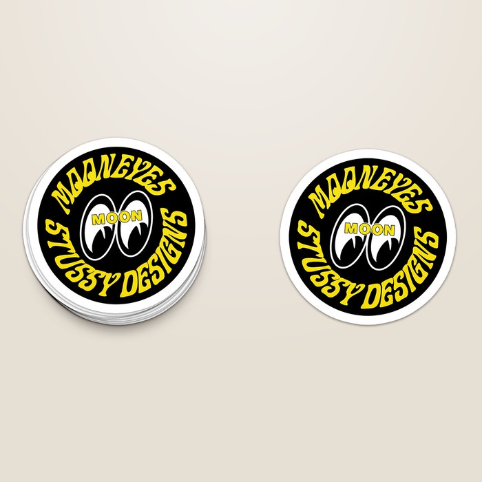

STICKER PACK MOONEYES | STIKER TUMBLER LAPTOP |STIKER KOPER HELM
