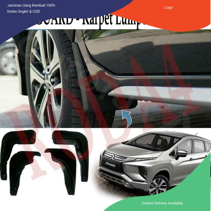 Mud Guard Xpander - Kapet Lumpur Xpander - Sparbor Roda Xpander Aksesoris mobil