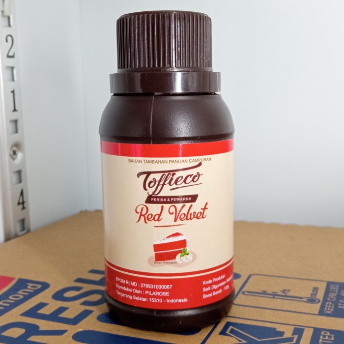 

Murah Bisa COD Toffieco Pasta Red Velvet / Perisa Red Velvet 100Gr