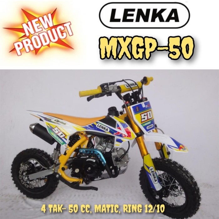 Motor Trail Anak 50 cc LENKA MXGP 50 Mainan Anak