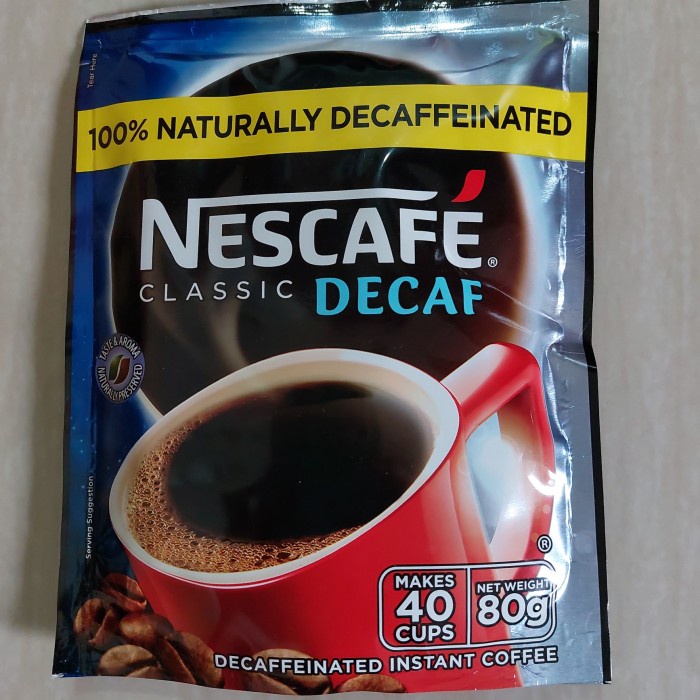 

✨PROMO✨ -Classic Nescafe Kopi Decaf, instant coffee