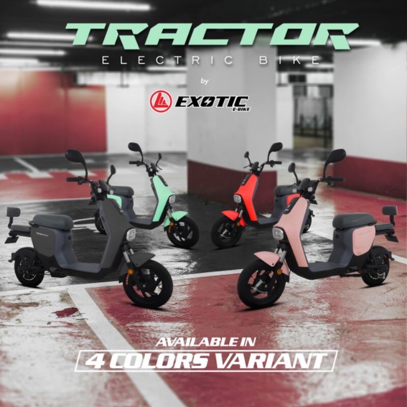 Sepeda Listrik Exotic Tractor | Motor Listrik Exotic Tractor