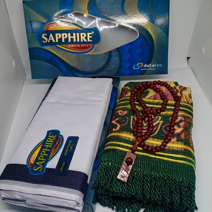 paket sajadah dan sarung+tasbih
