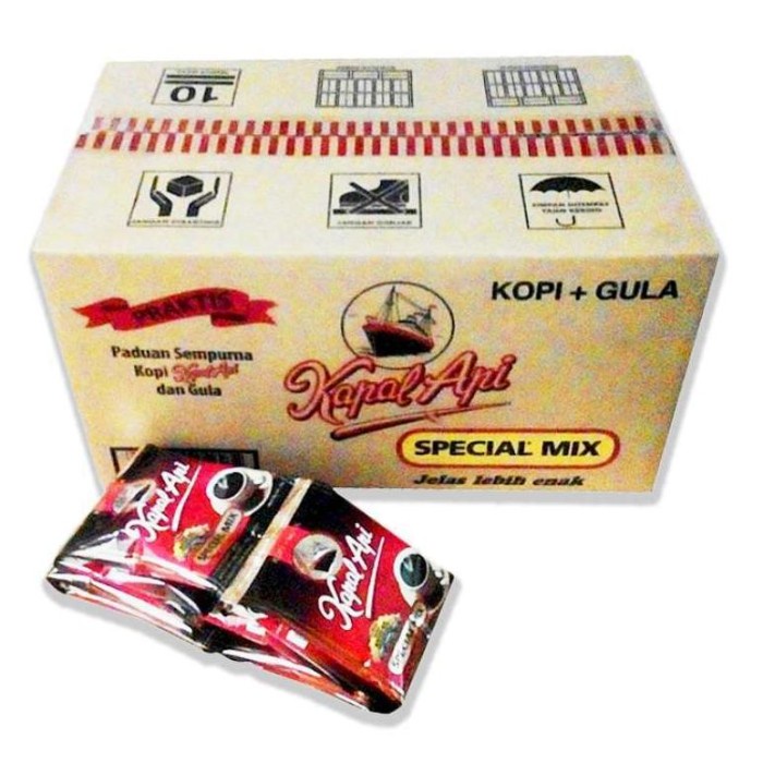 

Kopi Kapal Api Spesial Mix 1 Dus Isi 120 Pcs #Gratisongkir