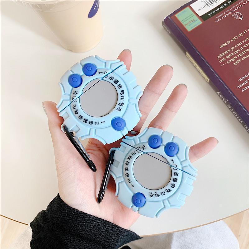 Airpods Case Digimon Adventure Digivice Gen 1 2 3 PRO Soft Silicone