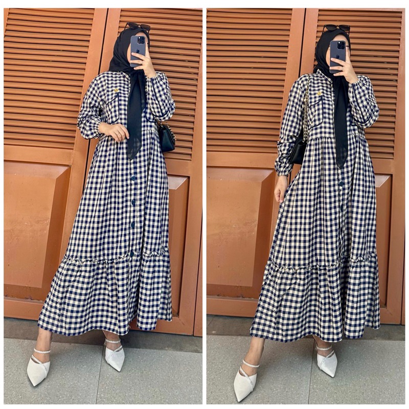 Midi dress latisya terbaru