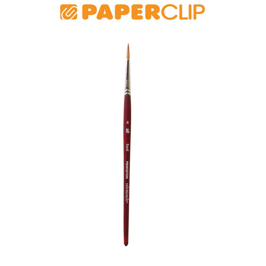 

KUAS LUKIS / BRUSH PRINCETON VELVETOUCH SYNTHETIC SH ROUND 4 P3950R4