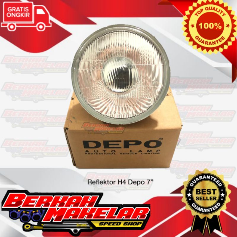 LAMPU DEPAN REFLEKTOR DEPO CB GL MEGAPRO TIGER