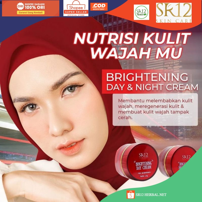 CREAM PENCERAH BPOM SR12/CREAM BRIGHTENING SR12
