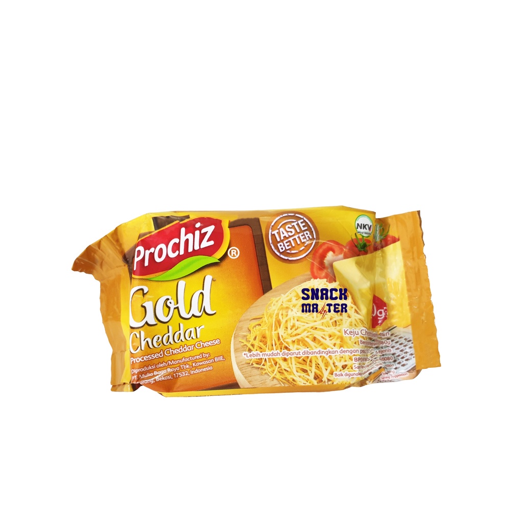 

Prochiz Gold Cheddar - Netto 60gr.