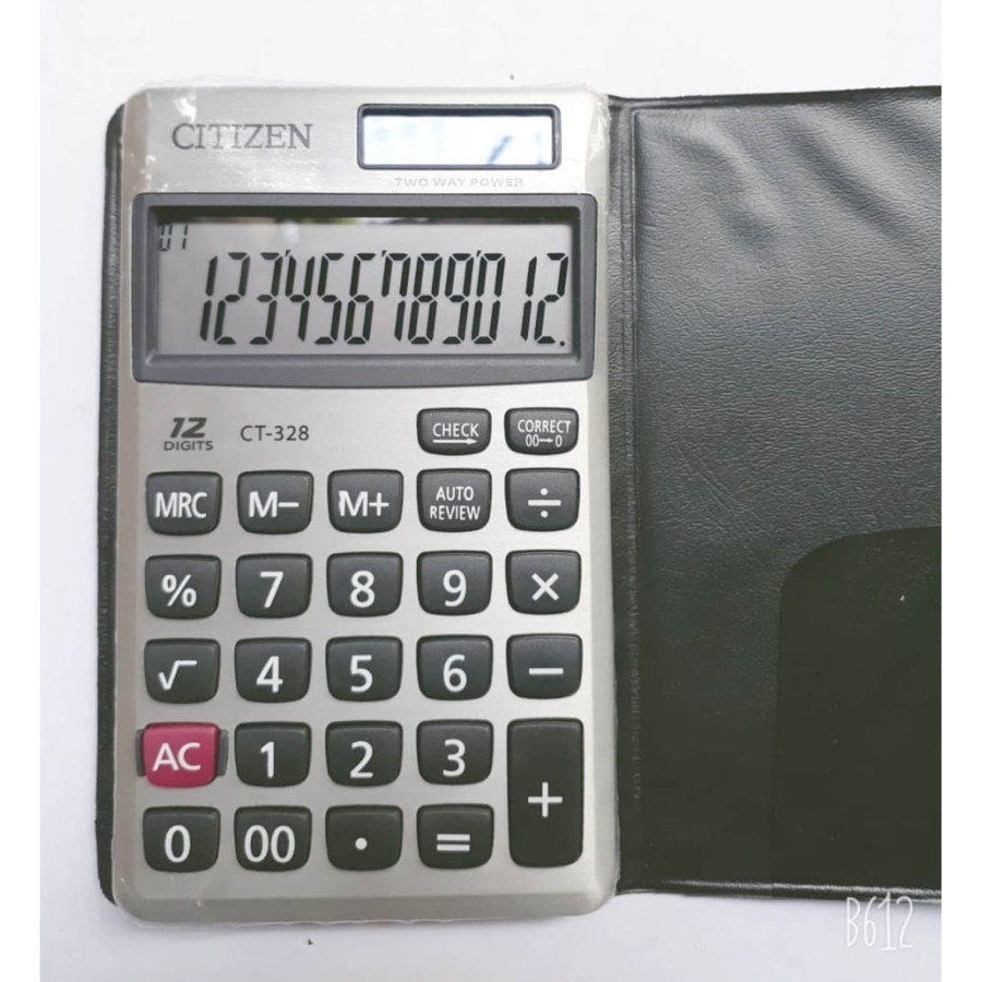 

CITIZEN CT-328 CALCULATOR POCKET 12 Digits - Kalkulator Saku CT328 Cek Ulang