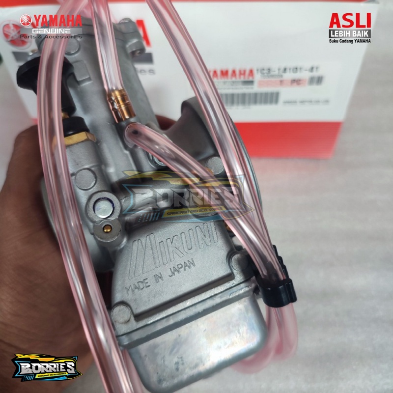 KARBURATOR KARBU TMX38 MIKUNI ORIGINAL YZ125 YZ125 ORIGINAL YAMAHA GENUINE PART 1C3 SCEP SKEP HATI