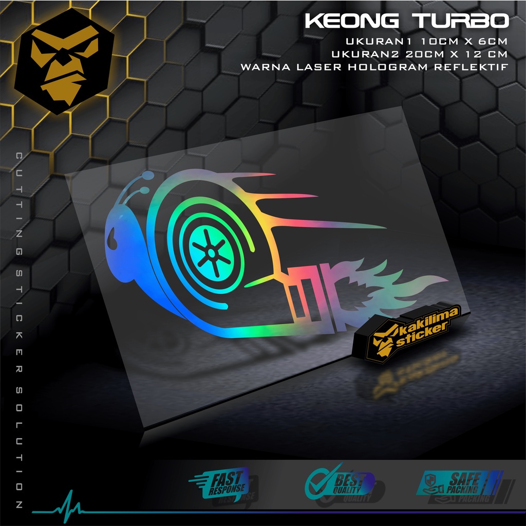 Cutting Stiker keong Balap, Siput Balap, Keong Turbo, Siput Turbo. Turbo Snail Sticker. Keong Racun 