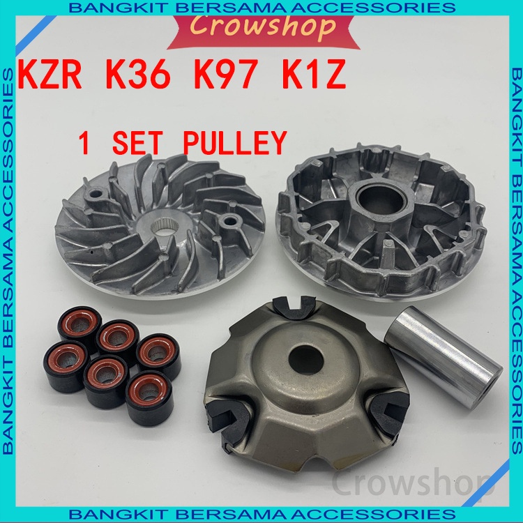TURUN HARGA Garansi & 100%NEW  PULLEY  13.8° 1 SET + TUTUP + BOSH PCX 160 PCX 150 VARIO 160 K1Z 150 