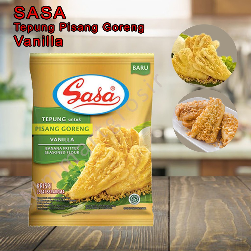 

TEPUNG * SASA * PISANG GORENG VANILLA * 210g