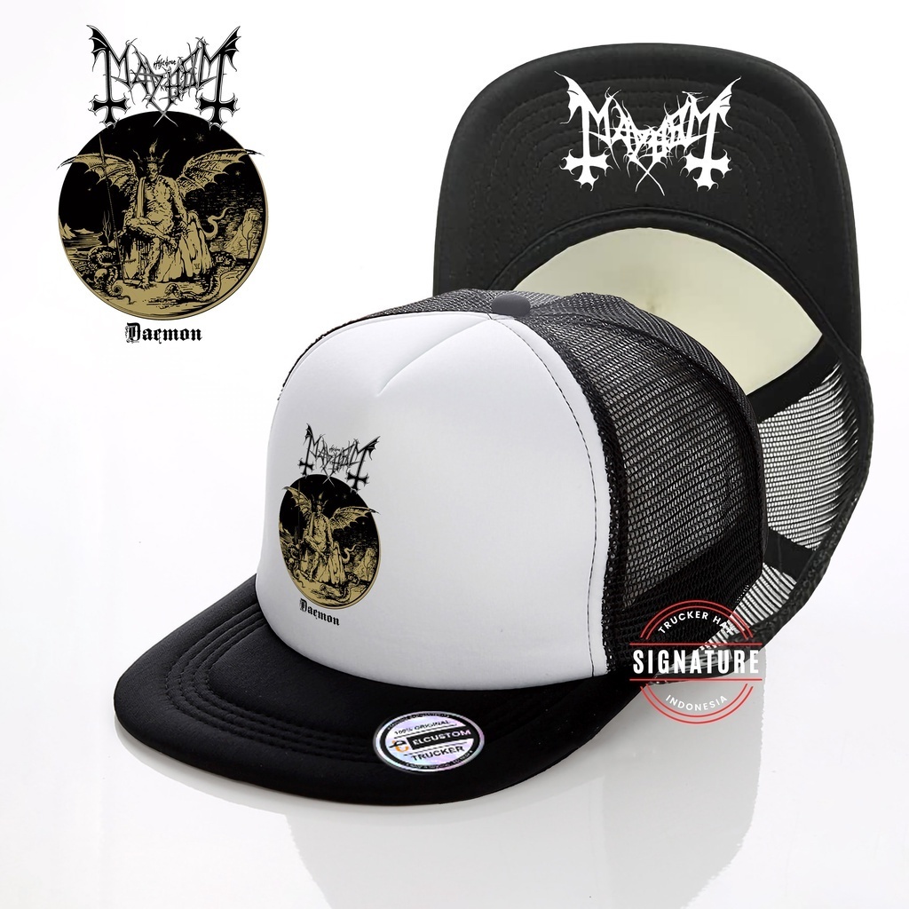 Topi Snapback / Mayhem /  Snapback Jaring / Topi Jaring Distro / Topi Jaring Premium / Topi Jaring B