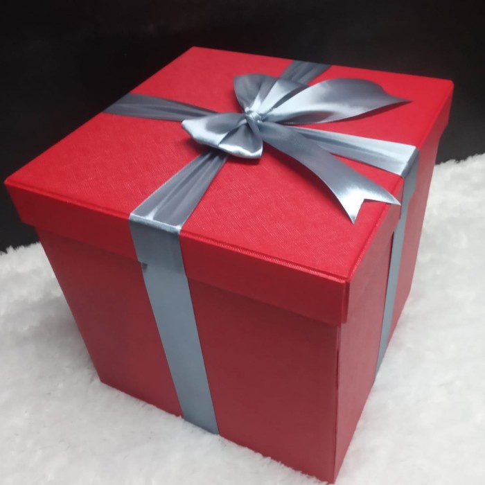 

kotak kado BESAR/giftbox/boxsouvenir/20x20x20 cm/ BERPITA