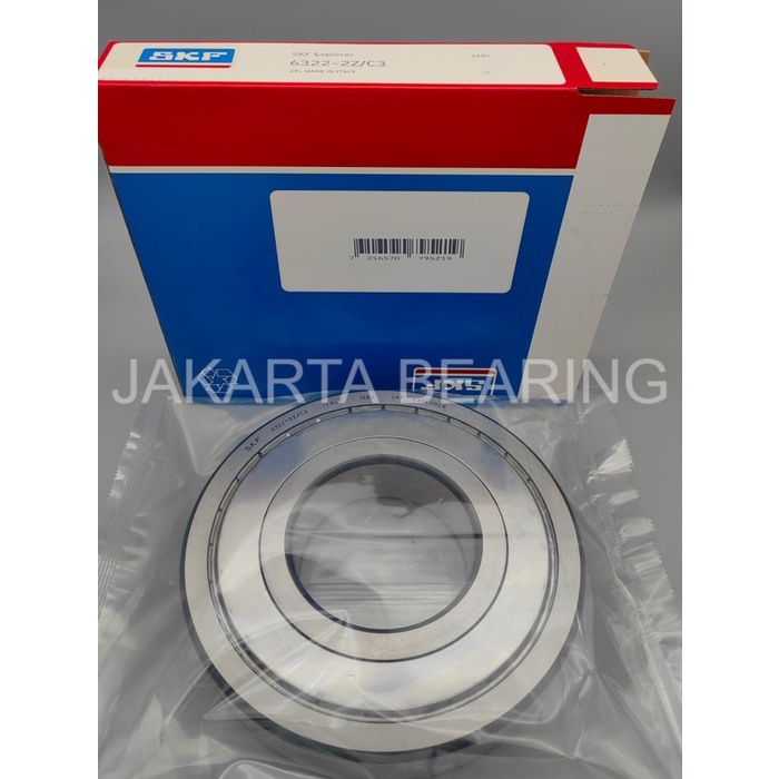 Ball Bearing SKF 6322 2z ORIGINAL