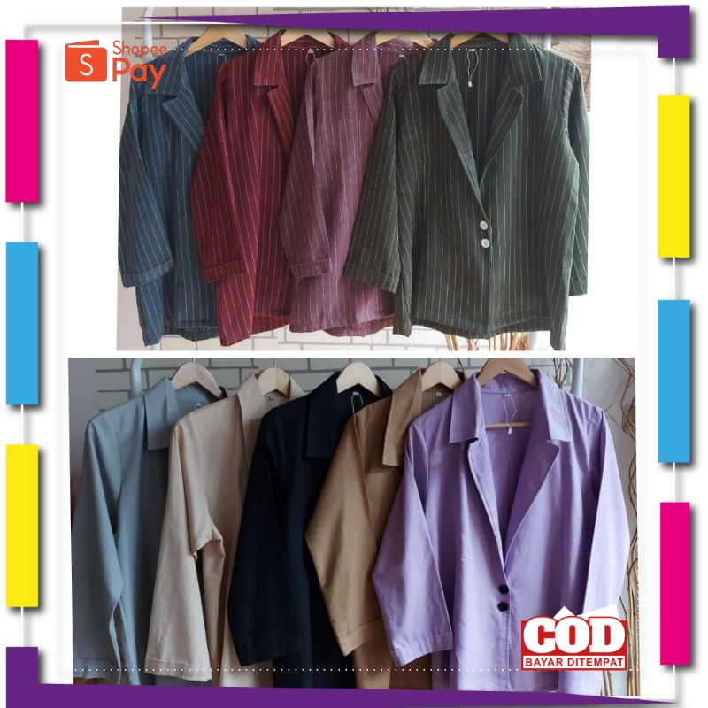 PREMIUM KOREAN STYLE / Jas Blazer Wanita Style Korea