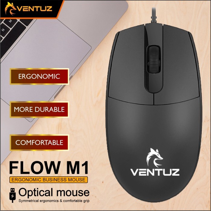 VENTUZ – BUSINESS OPTICAL MOUSE FLOW M1