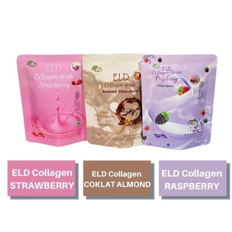 ELD COLLAGEN DRINK BPOM 60gr Original | Minuman Collagen Cantik & Langsing
