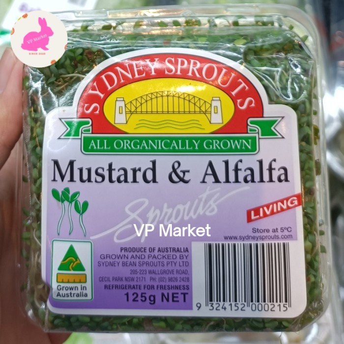 

Mustard & Alfafa Sprout 125g | Pack
