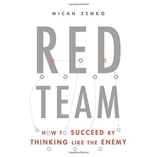 

Red Team: How to Succeed By Thinking Like the Enemy Micah Zen