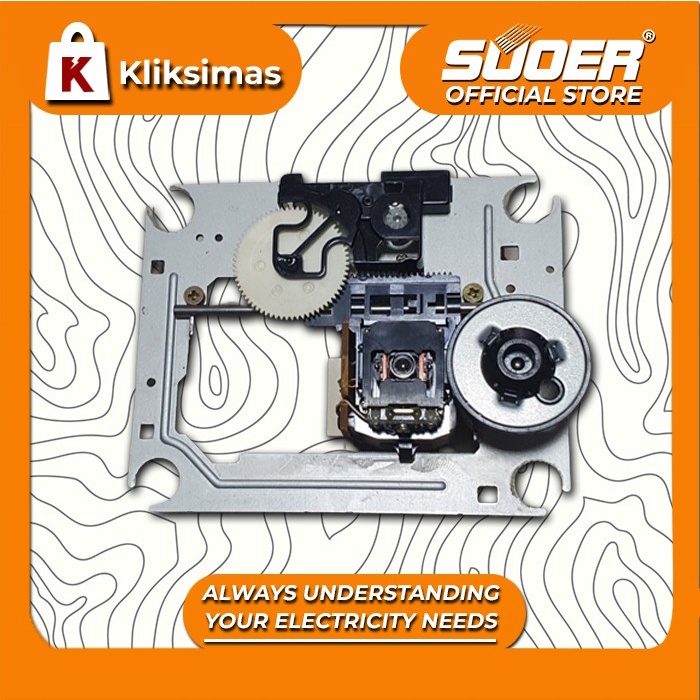 SUOER OPTIK VCD DVD SANYO + MEKANIK 16 PIN