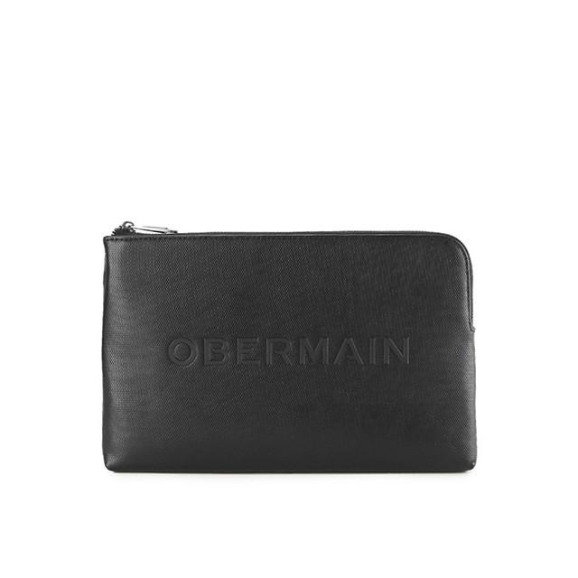 Obermain Clutch Pria ALFRED CLUTCH - L Black OBC1052BK